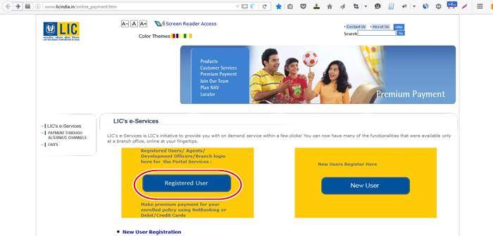 Login LIC Portal to pay the premium online