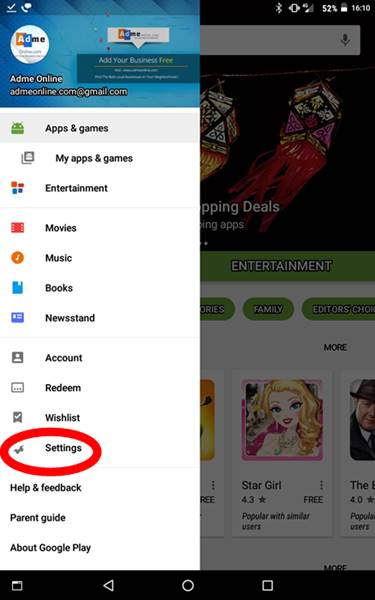 How to stop auto update of Google Play Store Apps