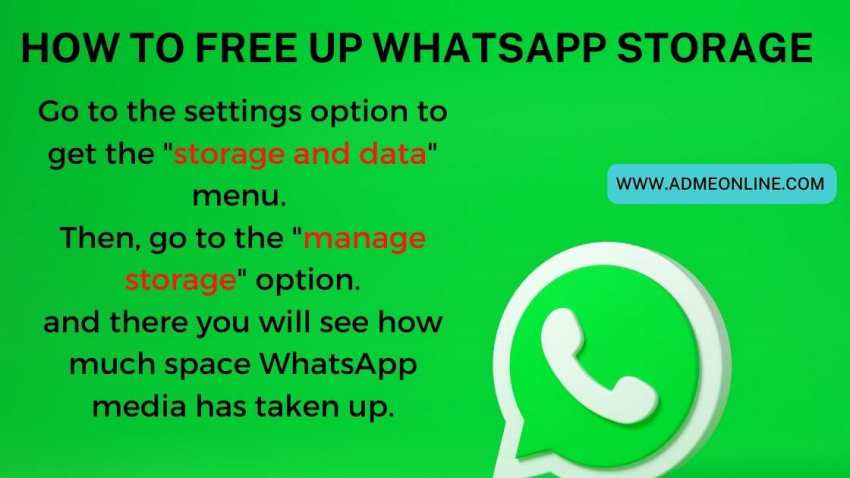  Manage Storage and Free up Space on WhatsApp