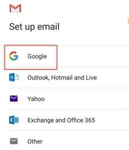 Set up multiple Gmail Account in Gmail App