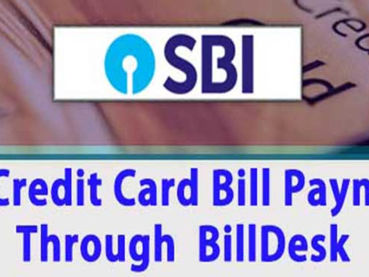 Sbi Bill Desk Sbi Credit Card Bill Payment Billdesk Credit