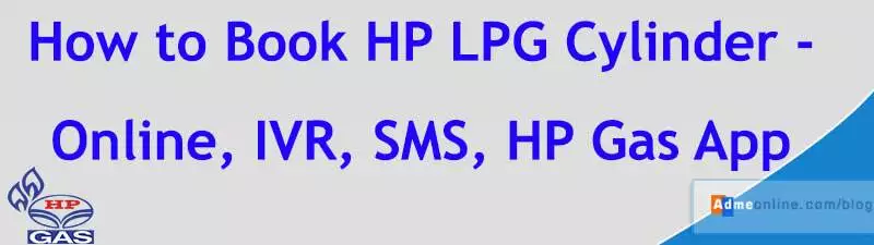 HP Gas Booking Online