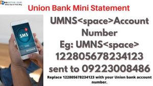 Union Bank Mini Statement-Other Accounts