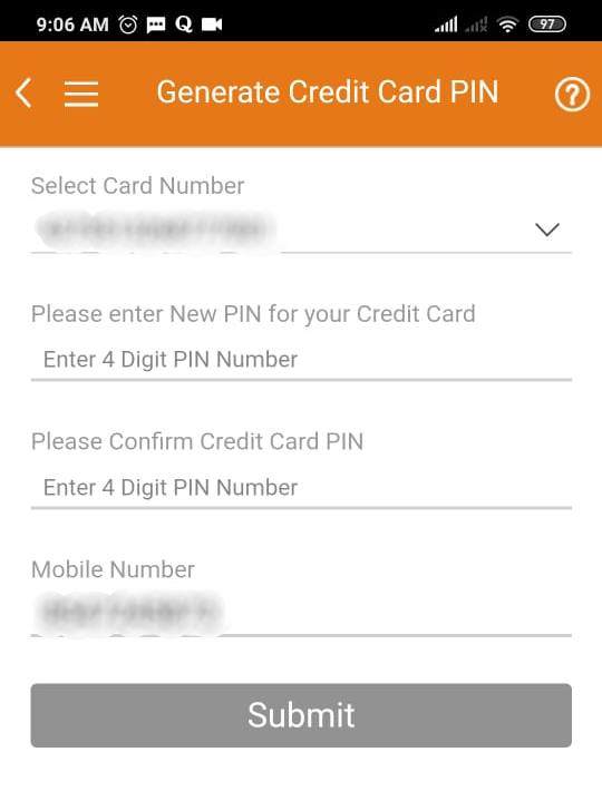 ICICI Bank Credit Card Pin Generation | Customer Care ...