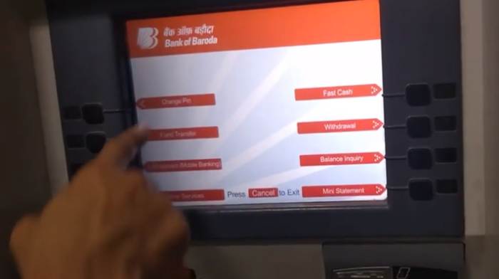 how to generate atm pin through atm