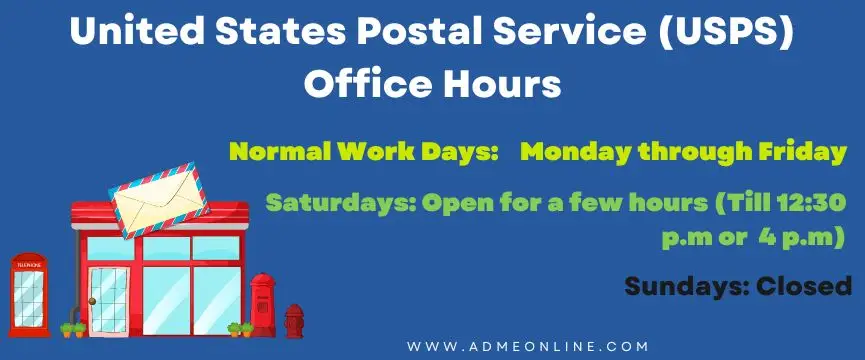 post office saturday open