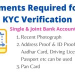 documents-required-for-the-kyc-verification