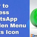Secret camera and Hidden menu on WhatsApp’s icon | How to activate it?