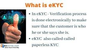 What is eKYC? eKYc meaning