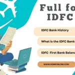 Full form of IDFC Bank | IDFC Bank History | IDFC Balance Check