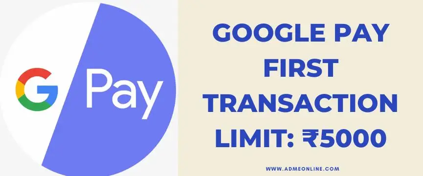 Google Pay first transaction limit