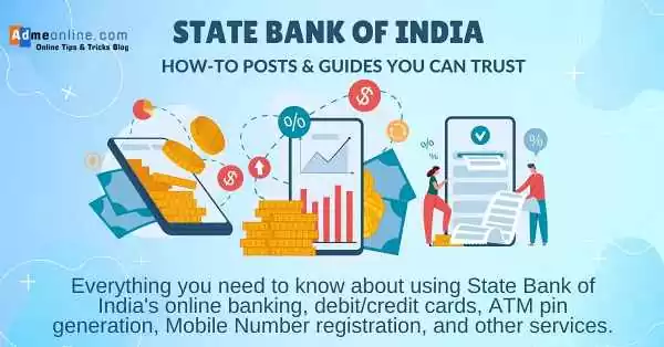  State Bank of India online banking