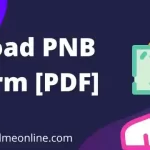 PNB KYC Form PDF Download