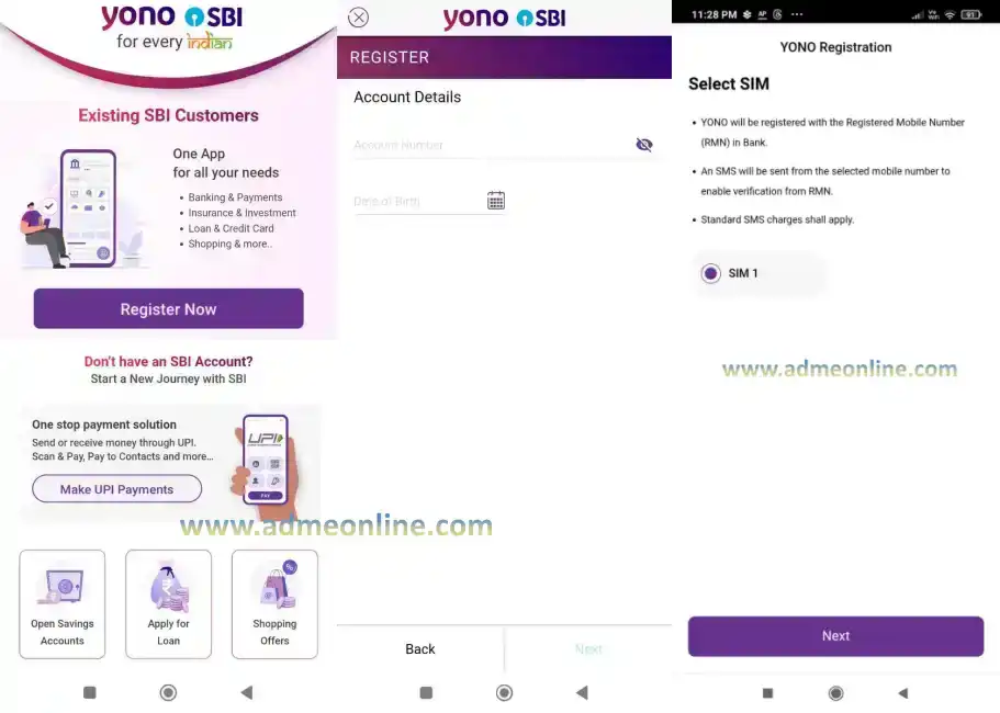 How to register SBI YONO App?