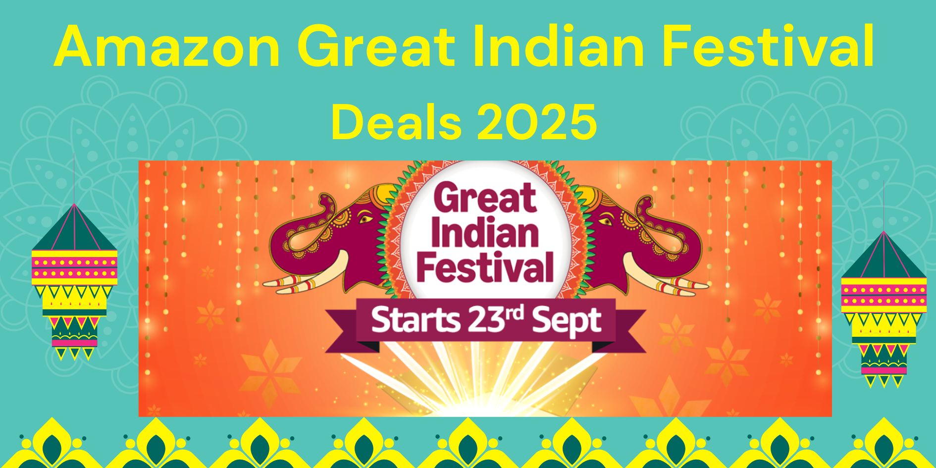 Amazon Great Indian Festival Deals 2025